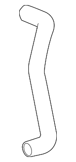 165720C200 - Cooling System: Lower Hose for Toyota: Tacoma Image