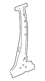 63610TGG305ZZ - Body: Center Pillar Reinforced for Honda: Civic Image