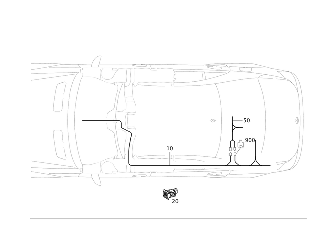 2215400932 - : Light Guide for Mercedes-Benz Image