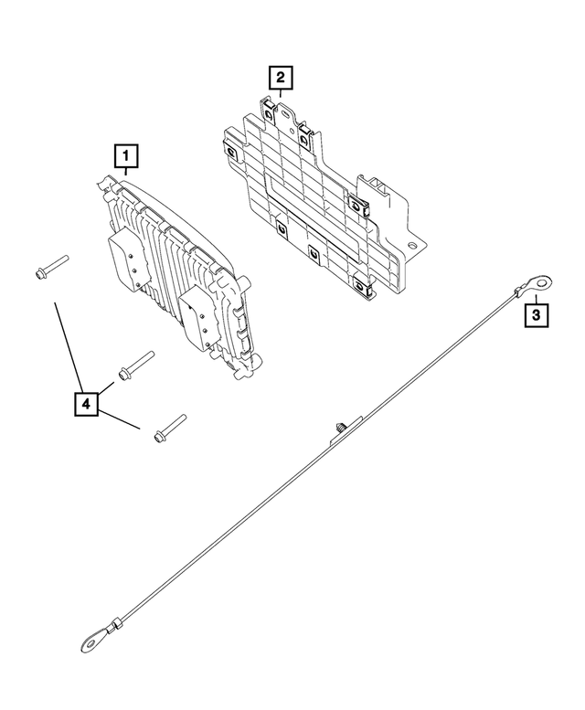 68331180AB - : Engine Controller Module for Mopar Image