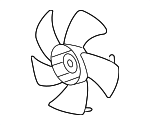 19020RWKJ01 - Cooling System: Fan Blade for Honda: Accord, Crosstour Image