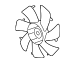 38611R40A01 - Cooling System: Fan Blade for Honda: Accord, Crosstour Image