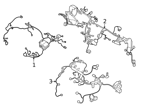 Wiring Harness for 2014 Kia Cadenza #0