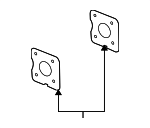 5F9Z2B022AA - Body: Power Booster Gasket for Ford: Five Hundred, Flex, Taurus | Lincoln: MKS, MKT | Mercury: Sable Image