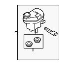 8G1Z2K478A - Body: Reservoir Tank for Ford: Five Hundred, Flex, Taurus, Taurus X | Mercury: Montego, Sable Image