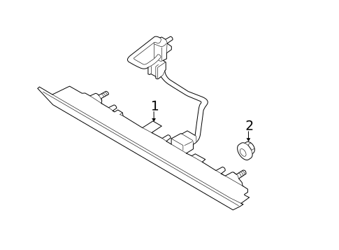 High Mount Lamps for 2017 Lincoln MKC #0