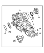 68087457AA - ITC; Single Speed Transfer Case: Fill Plug for Mopar Image