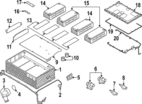 Battery for 2022 Porsche Cayenne #0
