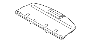 799101MG5A - Body: Pkg Tray Trim for Infiniti Image