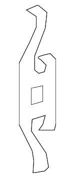 34216758059 - Brakes: Brake Pads Clip for BMW: 525i, 525xi, 528i, 528i xDrive, 528xi, 530i, 530xi, 535i, 535i xDrive, 535xi, X5, X6 Image