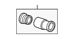 34216869617 - Brakes: Caliper Mount Bushing Kit for BMW: 1 Series M, 128i, 228i Gran Coupe, 228i xDrive Gran Coupe, 318i, 318is, 318ti, 323Ci, 323i, 323is, 325, 325Ci, 325e, 325i, 325is, 325iX, 325xi, 328Ci, 328i, 328i xDrive, 328is, 328xi, 330Ci, 330i, 330xi, 335d, 335i, 335i xDrive, 335is, 335xi, 524td, 525i, 525xi, 528e, 528i, 528i xDrive, 528xi, 530i, 530i xDrive, 530xi, 535d, 535d xDrive, 535i, 535i GT, 535i GT xDrive, 535i xDrive, 535xi, 540i, 540i xDrive, 545i, 550i, 550i GT, 550i GT xDrive, 635CSi, 640i, 640i Gran Coupe, 640i xDrive, 640i xDrive Gran Coupe, 645Ci, 650i, 735i, 735iL, 740i, 740iL, 740Ld xDrive, 740Li, 740Li xDrive, 745i, 745Li, 750e xDrive, 750i, 750i xDrive, 750iL, 750Li, 750Li xDrive, 760i, 760i xDrive, 760Li, 840Ci, 850Ci, 850CSi, 850i, ActiveHybrid 5, ActiveHybrid 7, Alpina B7, Alpina B7 xDrive, Alpina B7L, Alpina B7L xDrive, i3, i3s, i5, i7, M235i xDrive Gran Coupe, M3, M5, M6, X1, X2, X3, X4, X5, X6, XM, Z3, Z4, Z8 Image