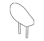 719400E600B2 - Body: Headrest, Outer for Toyota Image