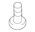 11547421 - Body: Under Cover Bolt for Buick: Enclave, Encore GX, Envision, Envista, Regal Sportback, Regal TourX | Cadillac: ATS, CT4, CT5, CT6, CTS, Escalade, Escalade ESV, ESCALADE IQ, LYRIQ, OPTIQ, XT4, XT5, XT6 | Chevrolet: Blazer, Blazer EV, Bolt EUV, Bolt EV, Camaro, Colorado, Corvette, Cruze, Equinox, Equinox EV, Malibu, Silverado 1500, Silverado 1500 LTD, Silverado 2500 HD, Silverado 3500 HD, Silverado EV, Suburban, Tahoe, Trailblazer, Traverse, Traverse Limited, Trax | GMC: Acadia, Canyon, Hummer EV Pickup, Hummer EV SUV, Sierra 1500, Sierra 1500 Limited, Sierra 2500 HD, Sierra 3500 HD, Sierra EV, Terrain, Yukon, Yukon XL | Oldsmobile: Intrigue | Pontiac: G6, Grand Am, Grand Prix | Saturn: Aura, Ion, Sky Image