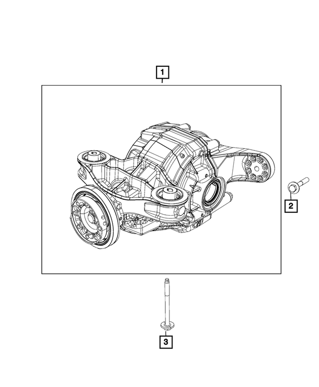 53010668AF - : Rear Axle Differential for Mopar Image