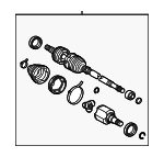 4342012A60 - : Axle Assembly for Toyota Image