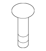 1249205123 - Body: Trunk Side Trim Screw for Kia: Amanti, Borrego, Cadenza, Carnival, EV6, EV9, Forte, Forte Koup, Forte5, K4, K5, K900, Niro, Niro EV, Optima, Rio, Rio5, Sedona, Seltos, Sorento, Soul, Soul EV, Sportage, Stinger, Telluride Image