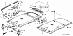 934030501608 - Interior/Bumper: BOLT-WASHER (5X16) for Honda Image