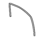55369294AL - Body: Run Weather-strip for Mopar Image