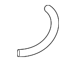 3W1Z3A713AA - Steering: Return Hose for Ford: Crown Victoria | Lincoln: Town Car | Mercury: Grand Marquis, Marauder Image