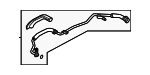 JDE41422 - Engine: Water Feed Tube for Jaguar Image