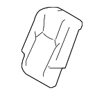7107848S40C2 - : Seat Back Cover for Lexus: RX350h, RX450h+ Image