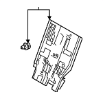 718900E150C0 - Body: Seat Back Panel for Lexus Image
