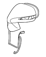 8793148421 - Body: Mirror Glass for Lexus: RX350, RX450h Image