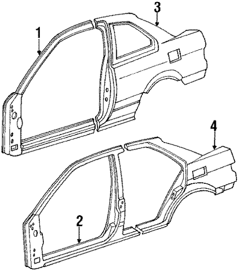 Uniside for 1987 Acura Integra #0