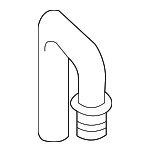 92057425 - Cooling System: Overflow Hose for Pontiac: GTO Image image