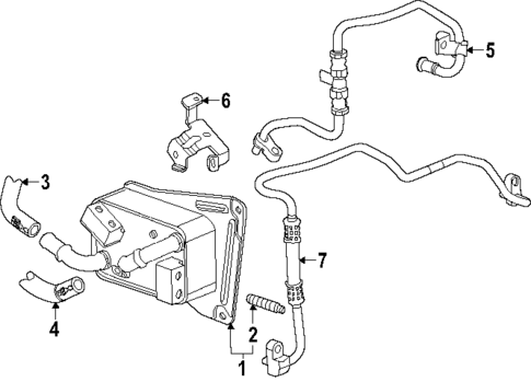 Trans Oil Cooler for 2025 Buick Enclave #0