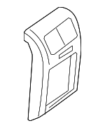 1Q0863289E82V - Body: Trim Plate for Volkswagen: Eos Image