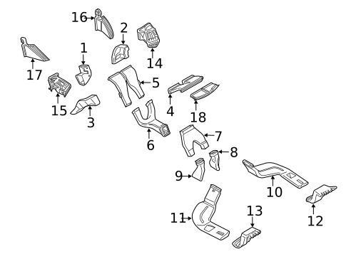 Ducts for 2014 Ford C-Max #0