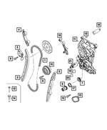 Front Crankshaft Oil /timing Cover Case Gasket
