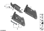 51477346574 - : Belt Clip, Right for BMW Image