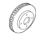 EF9Y3325X - : Disc Brake Rotor for Mazda: Tribute Image