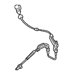 EF914370XB - : 2001-2009 Mazda Tribute - ABS Wheel Speed Sensor for Mazda: Tribute Image