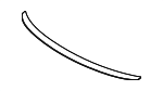 87210M6200 - Body: Spoiler for Kia Image