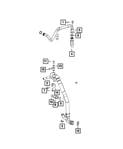 EGR Cooling System for 2015 Ram 2500 #0
