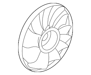 214863NA0A - Cooling System: Fan Blade for Nissan: LEAF Image