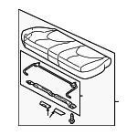 EC0157200L42 - Body: Cushion Assembly for Mazda Image
