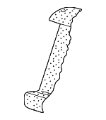 8E0885777B - Body: Seat Back Pad for Audi: A4, A4 Quattro, RS4, S4 Image