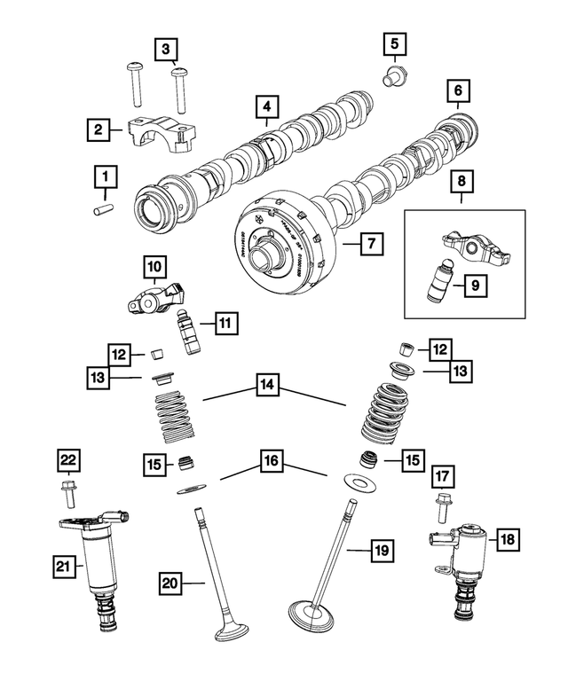 5047979AA - Engine: Valve Lash Adjuster for Mopar Image
