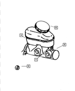 4723394 - Service Brakes: Master Cylinder Reservoir Pin for Mopar Image