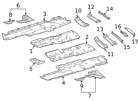 Floor for 2016 Mercedes-Benz S63 AMG #0