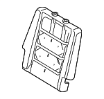 5F9Z7466800DA - Body: Seat Back Pad for Ford: Freestyle, Taurus X Image