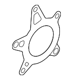 251242M800 - Cooling System: Water Pump Gasket for Hyundai Image