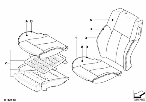 Seats Front for 2005 BMW 645Ci #0