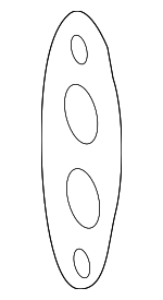 19524RPYG01 - : Water Pipe Gasket for Honda: Civic Image