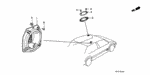 39152594004 - Electrical/Exhaust/Heater/Fuel: CAP, ROOF SEAL for Honda Image