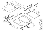 54103456634 - : Mechanical Parts, Wind Deflector for BMW Image